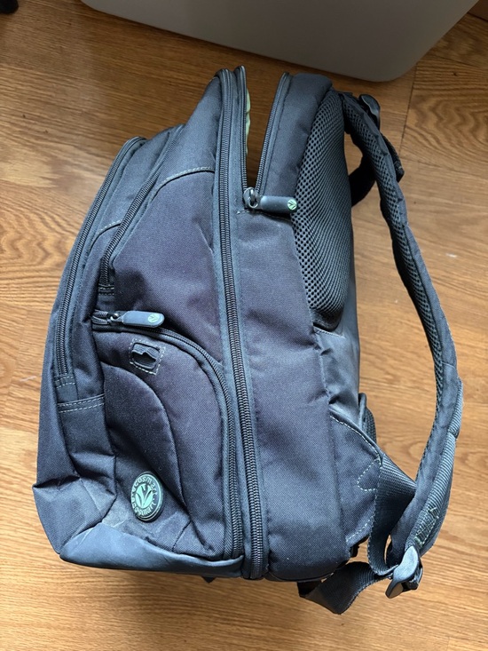 Targus Black Backpack with Blue Salesforce Logo - Picture 2 of 7